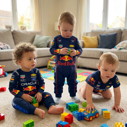 What to Dress Your Baby in for an F1 Watch Party (Red Bull Edition)