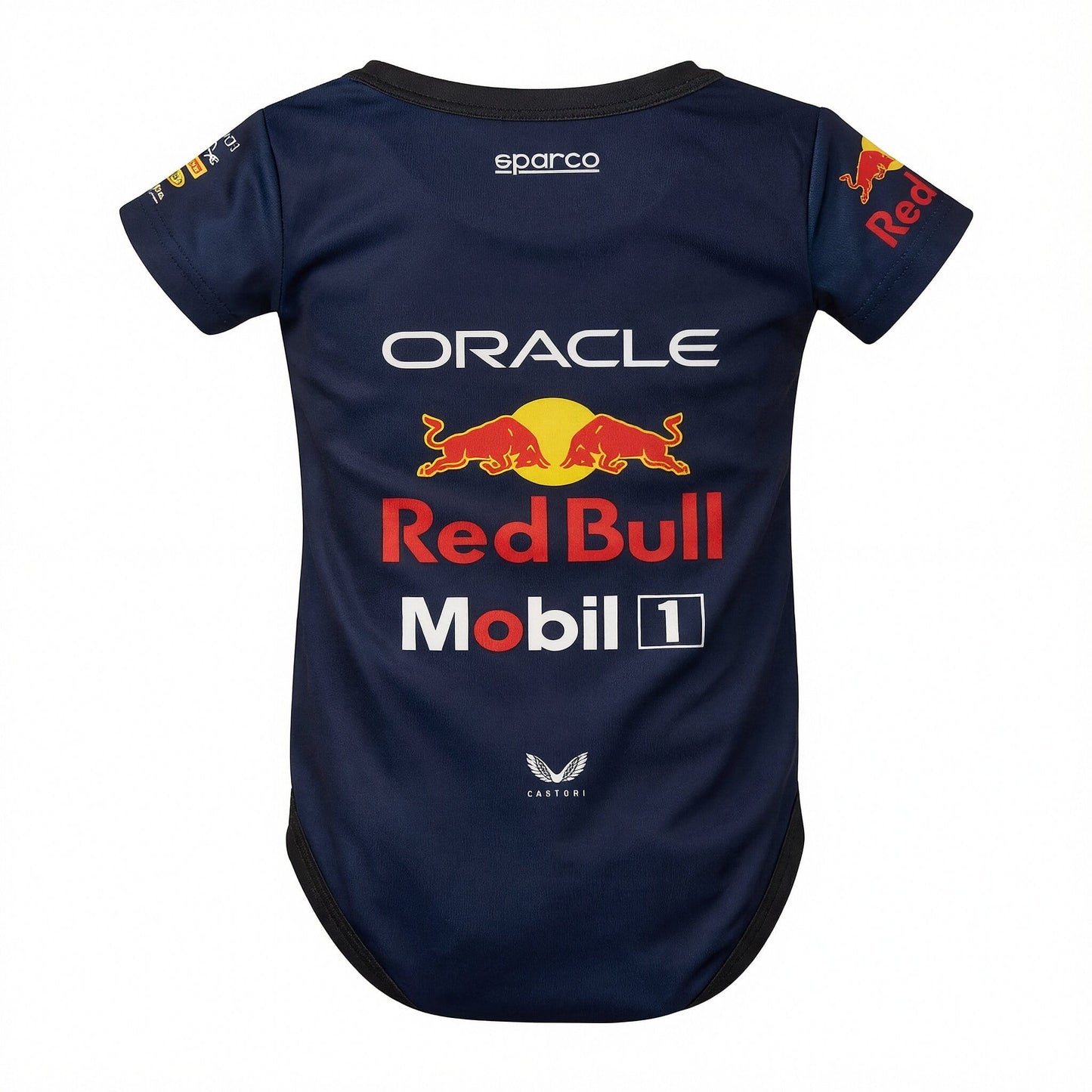 2025 red bull onesie bodysuit - back shot