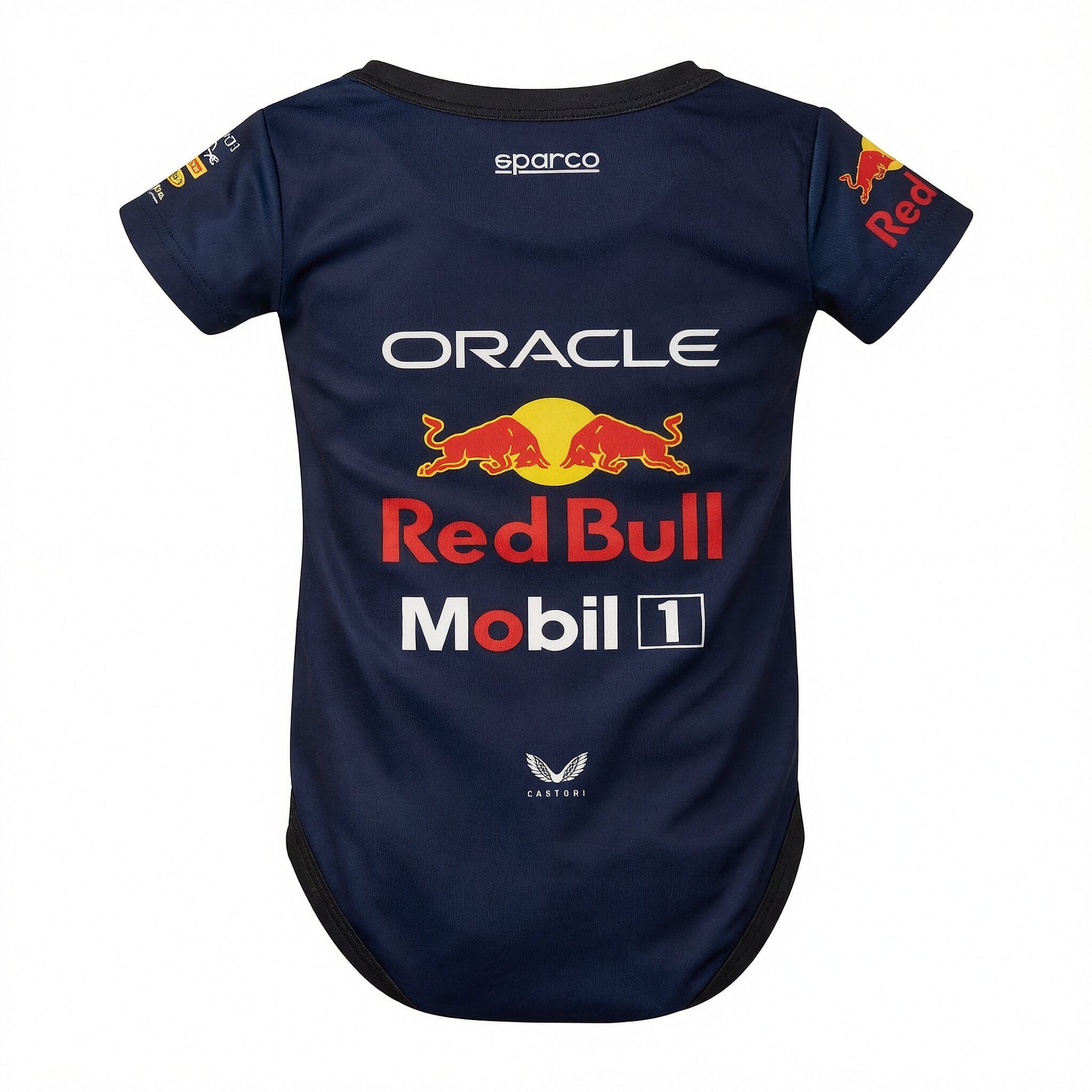 2025 red bull onesie bodysuit - back shot