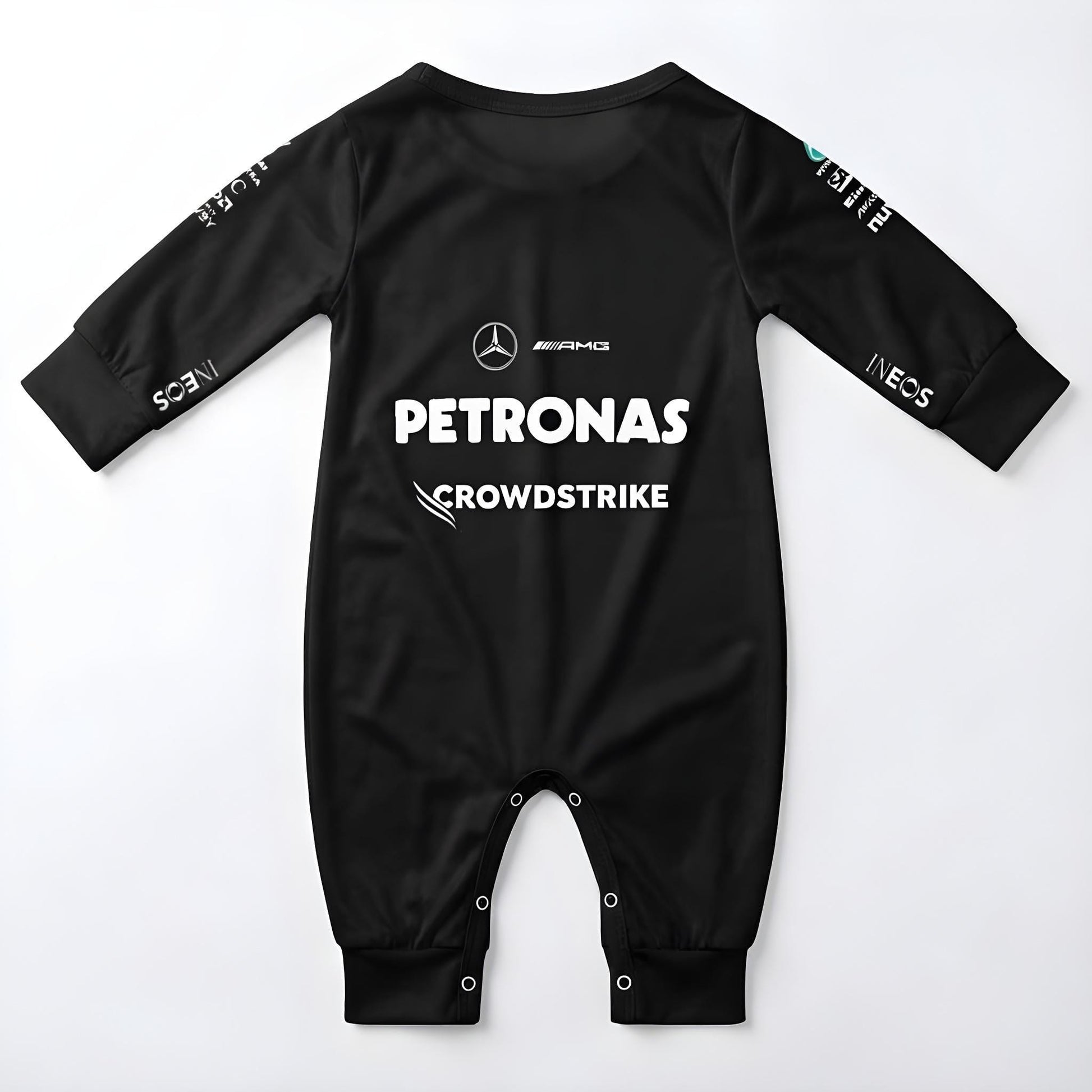 Mercedes Benz Amg racing Formula One inspired baby oneise back