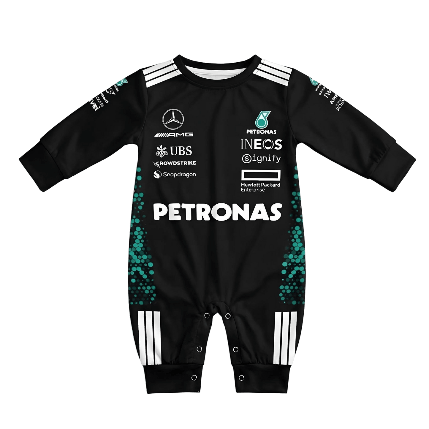 Mercedes Benz Amg racing Formula One inspired baby oneise 