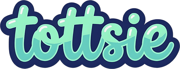 tottsie logo - baby onesies and jumpsuits