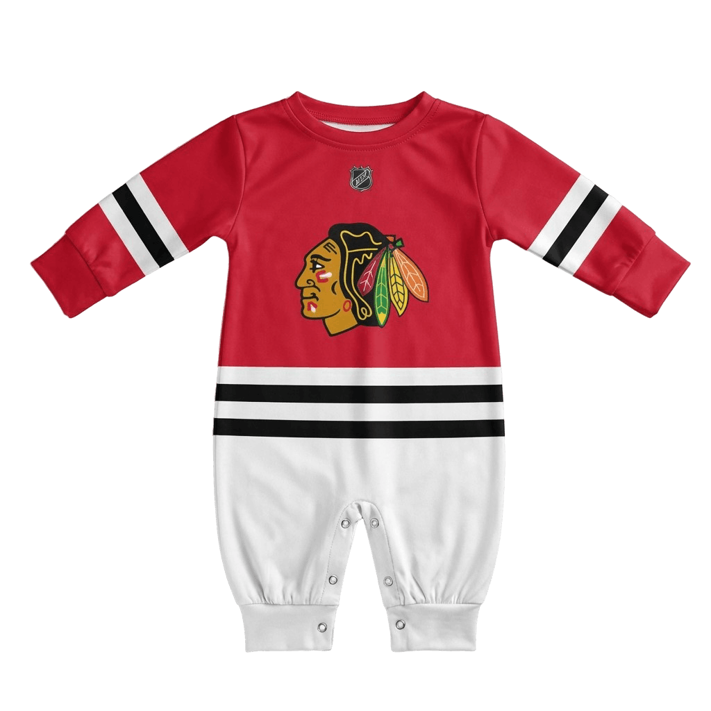 Chickago Blackhawks Baby Onsie Jumpsuit Transparent Main Image