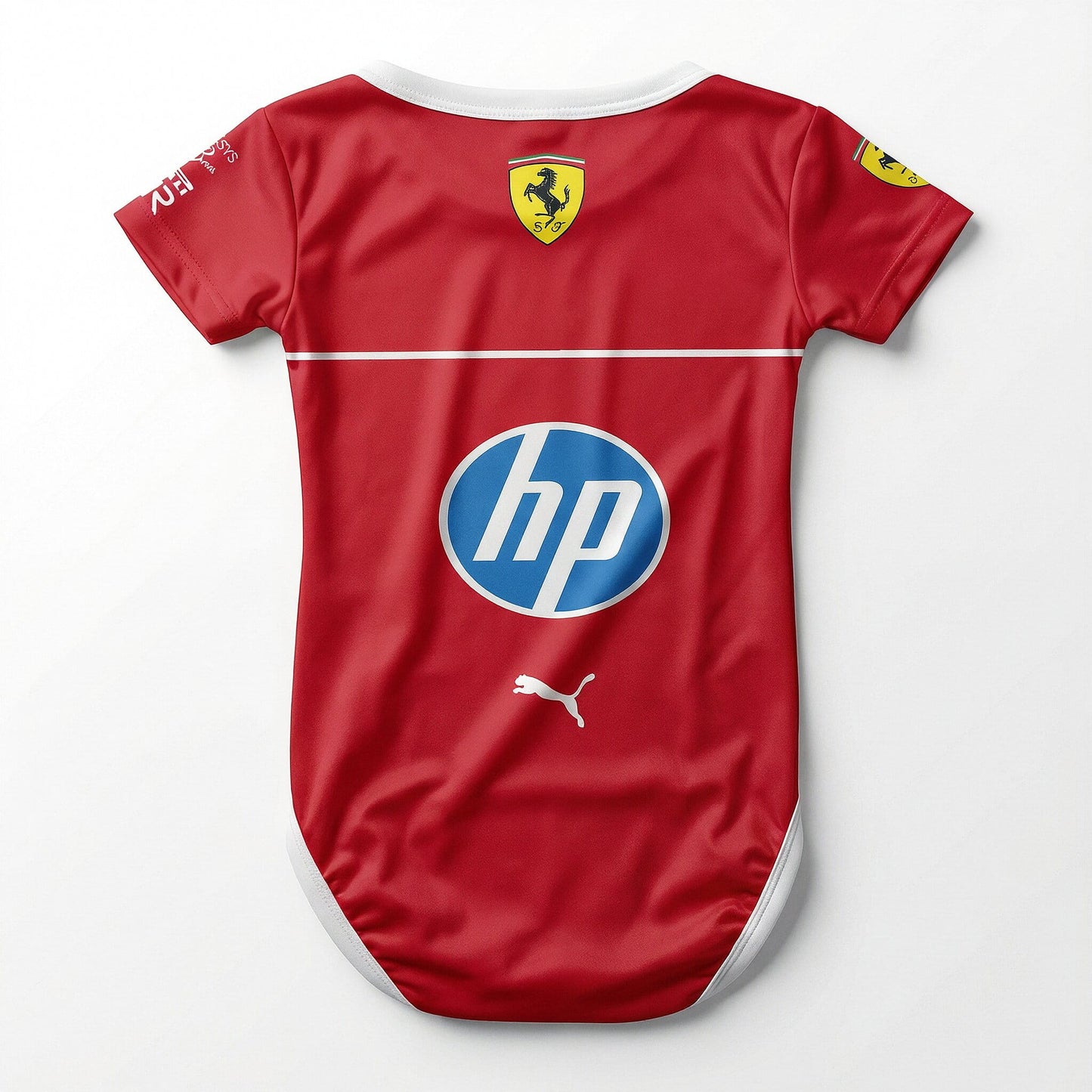 ferrari baby bodysuit back shot