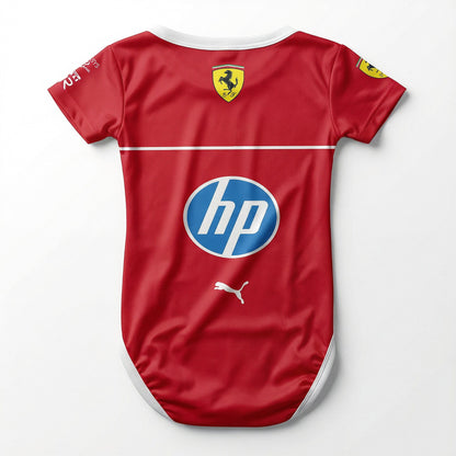 ferrari baby bodysuit back shot