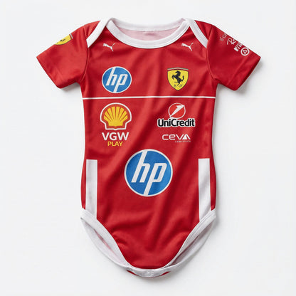 scuderia ferrari inspired bodysuit front