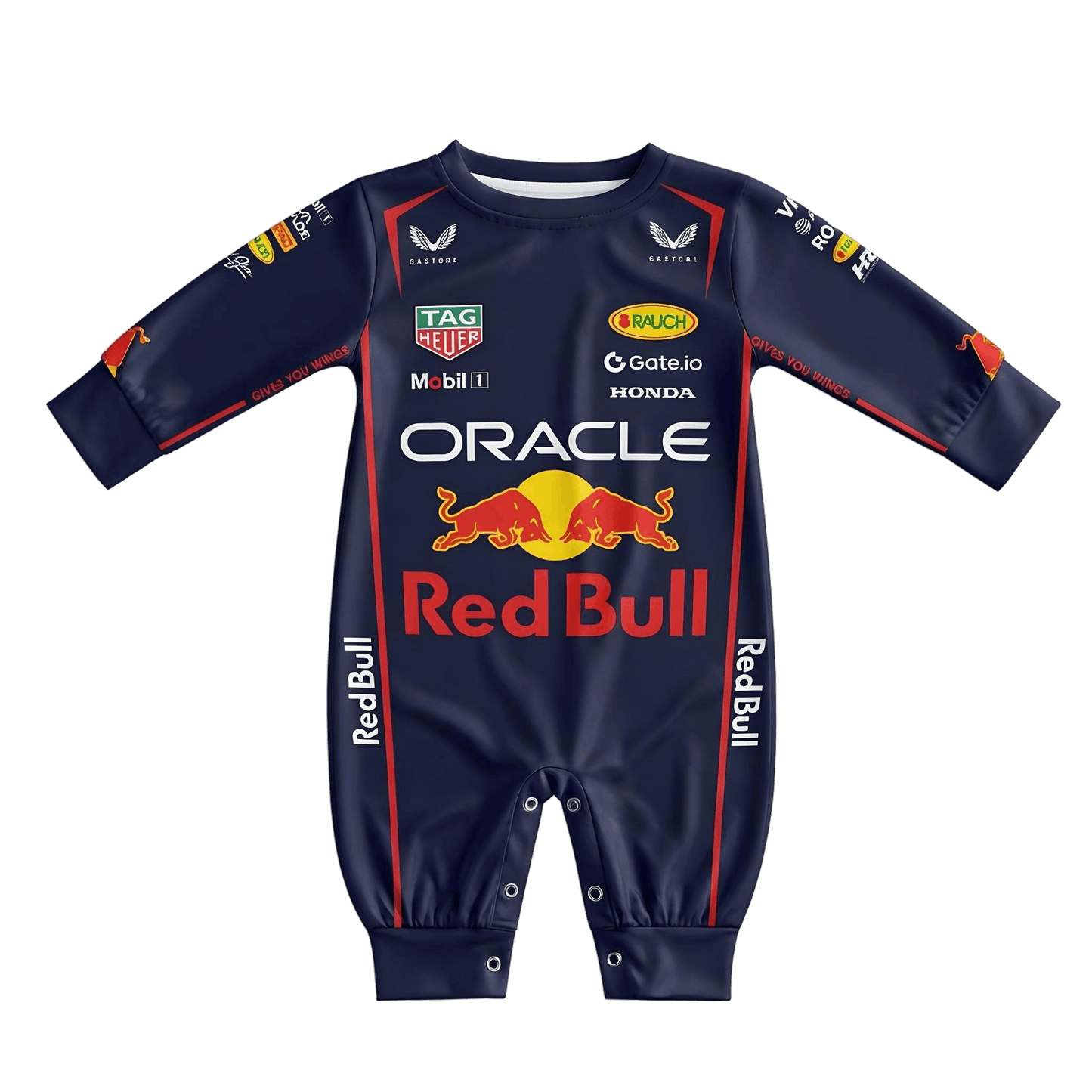 Red Bull racing Formula One inspired baby oneise 